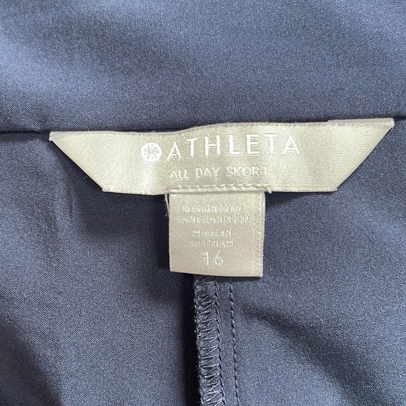 Athleta Navy Mini Skirt - Picture 7 of 10